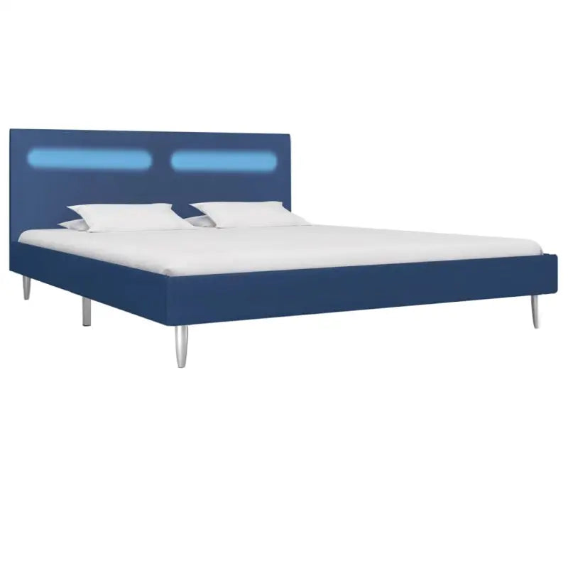 Klassiek bedframe met kleurrijke LED-verlichting voor een elegante slaapkamer - Bedden & bedframes