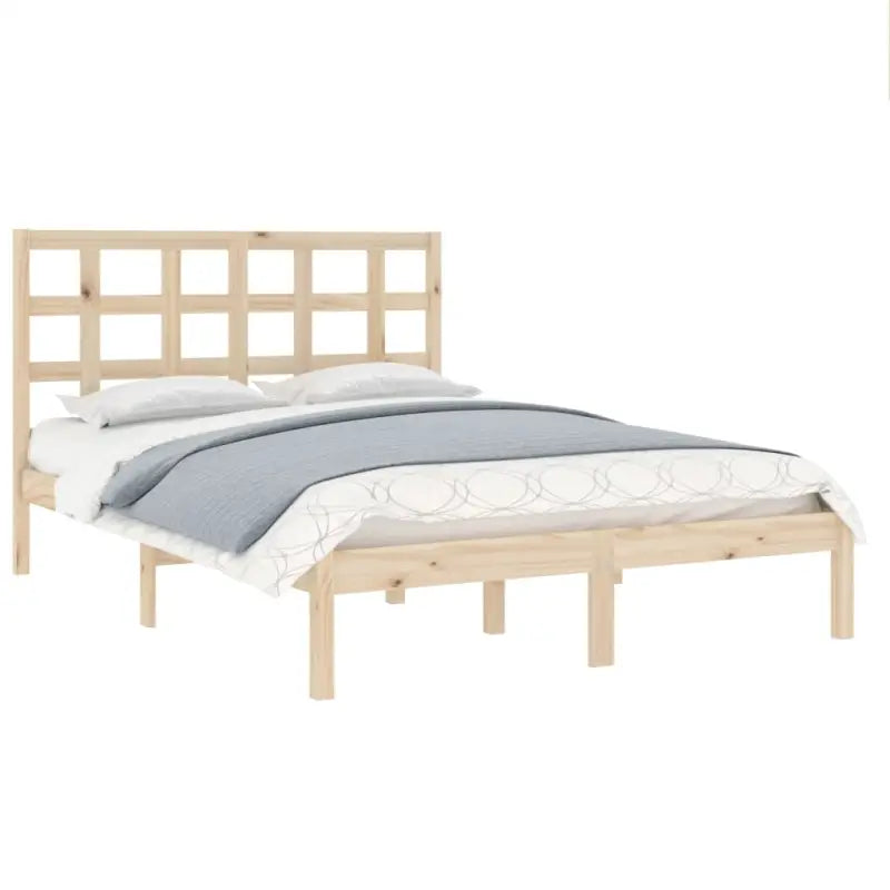 Klassiek bedframe van massief grenenhout voor een tijdloze slaapkamer uitstraling - Bedden & bedframes