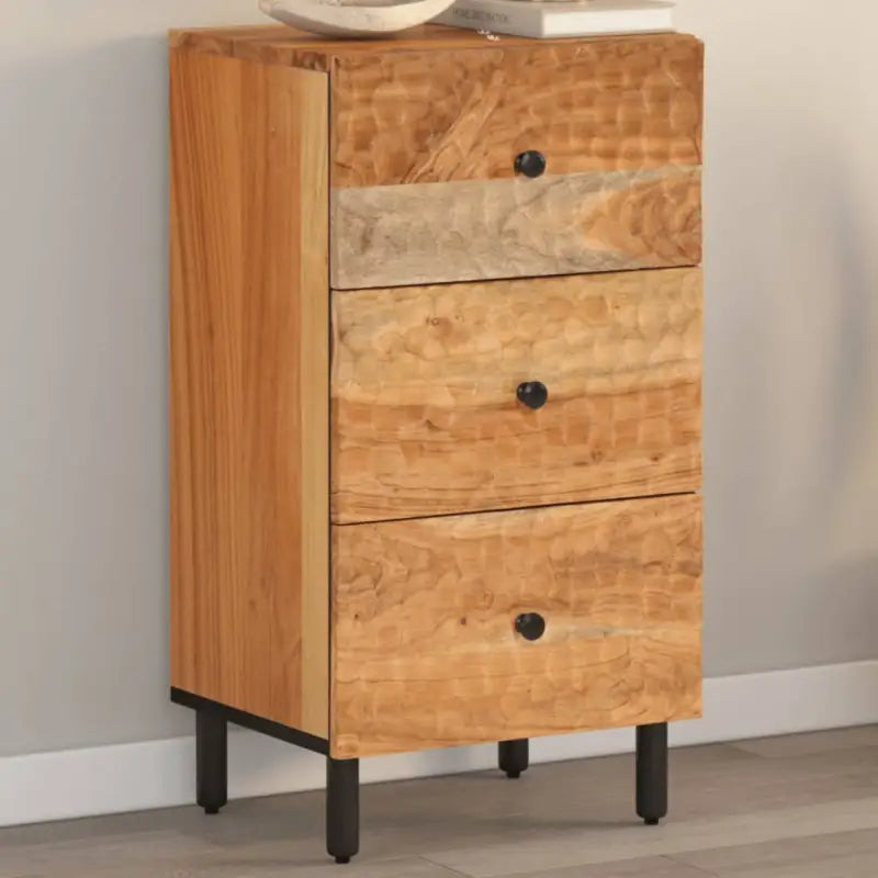 Klassiek dressoir in massief mangohout met tijdloze uitstraling - Naturel / 1 / Massief acaciahout - Dressoirs &