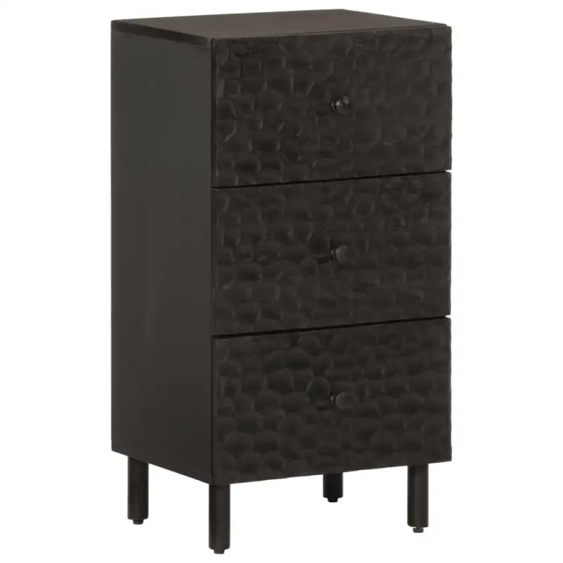 Klassiek dressoir in massief mangohout met tijdloze uitstraling - Zwart / 1 / massief mangohout - Dressoirs &