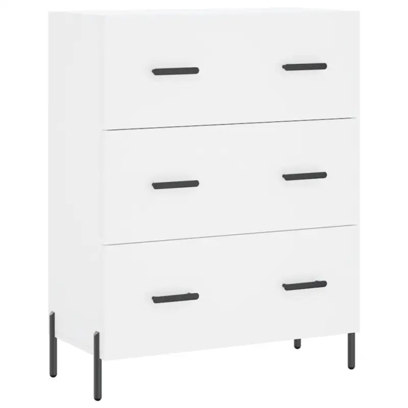 Klassiek dressoir met bewerkt hout en metalen pootjes voor een tijdloze uitstraling - Dressoirs & buffetkasten