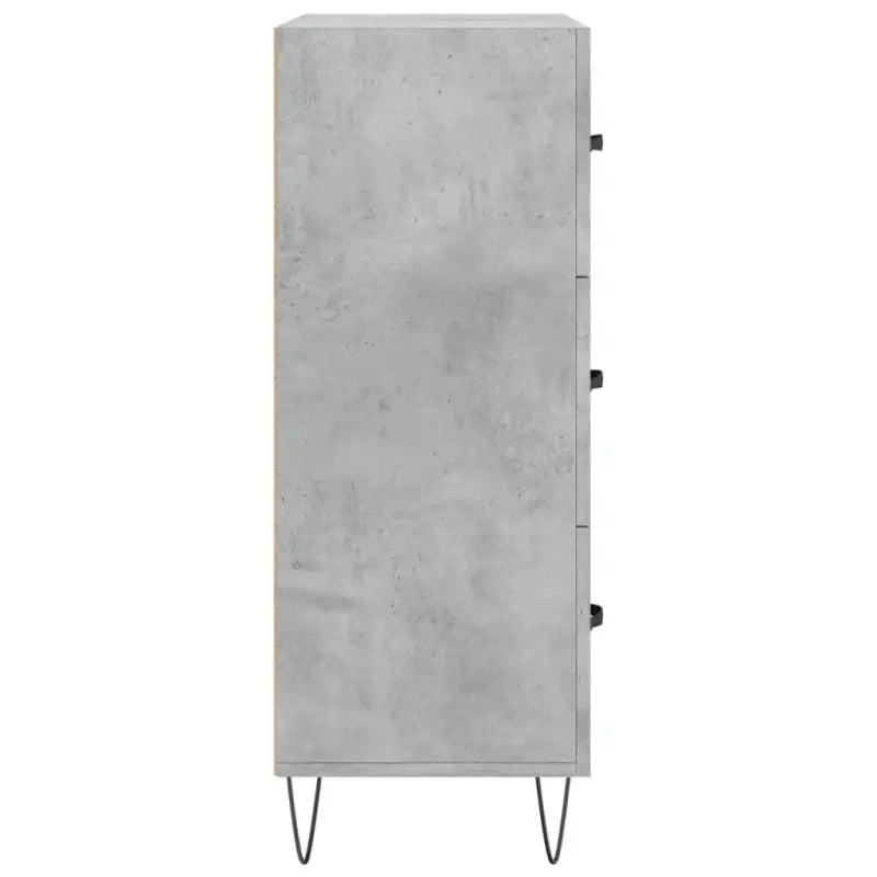 Klassiek dressoir met bewerkt hout en metalen pootjes - Dressoirs & buffetkasten