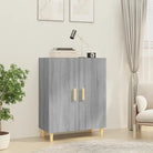Klassiek dressoir met bewerkt hout en trendy ontwerp voor gemakkelijk schoonmaken - Grijs sonoma / 1 - Dressoirs &