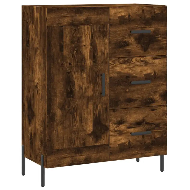 Klassiek Dressoir van Behandeld Bewerkt Hout met Tijdloze Look - Dressoirs & buffetkasten