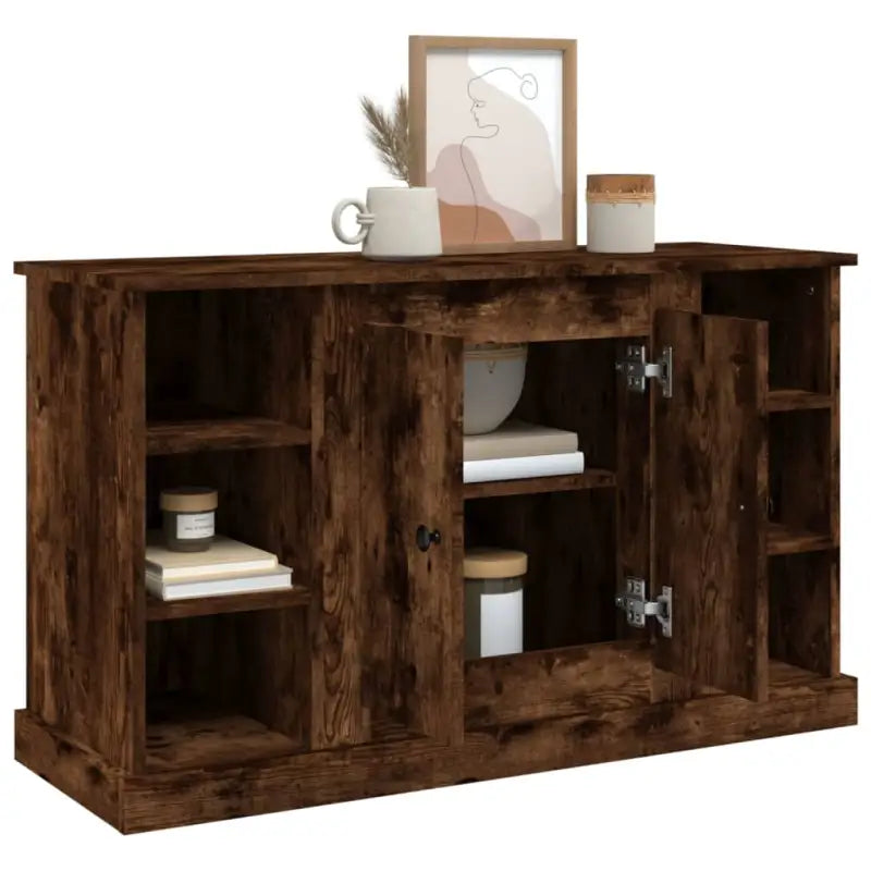 Klassiek Dressoir van Bewekt Hout met Tijdloze Uitstraling - Dressoirs & buffetkasten
