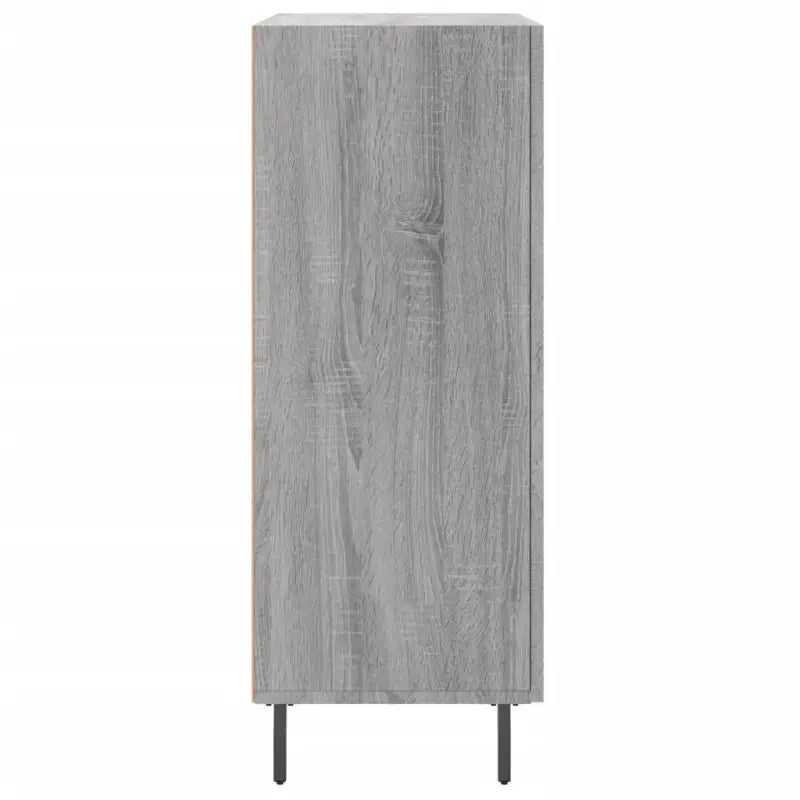Klassiek dressoir van bewerkt hout in grijs sonoma stijl - Dressoirs & buffetkasten
