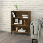 Klassiek dressoir van bewerkt hout in grijs sonoma uitvoering - bruin eikenkleur / 1 - Dressoirs & buffetkasten