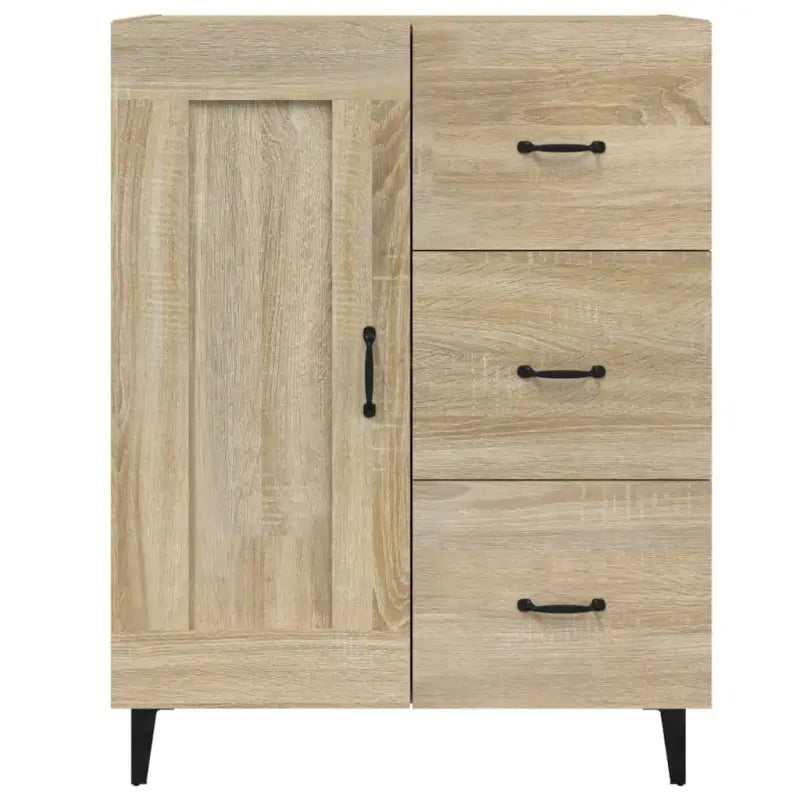 Klassiek dressoir van bewerkt hout met elegante uitstraling - Dressoirs & buffetkasten