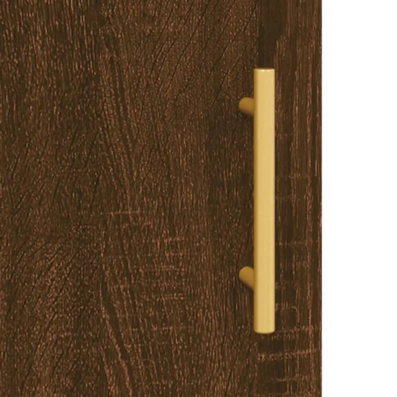 Klassiek dressoir van bewerkt hout met glazen details - Dressoirs & buffetkasten