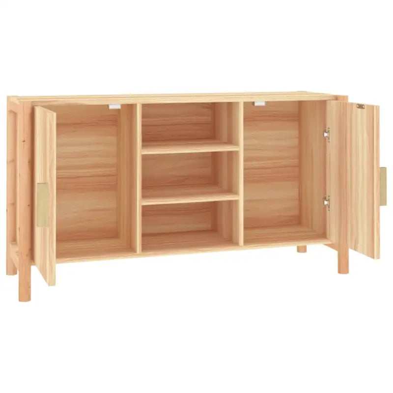 Klassiek dressoir van bewerkt hout met houten poot voor stijl en duurzaamheid - Dressoirs & buffetkasten