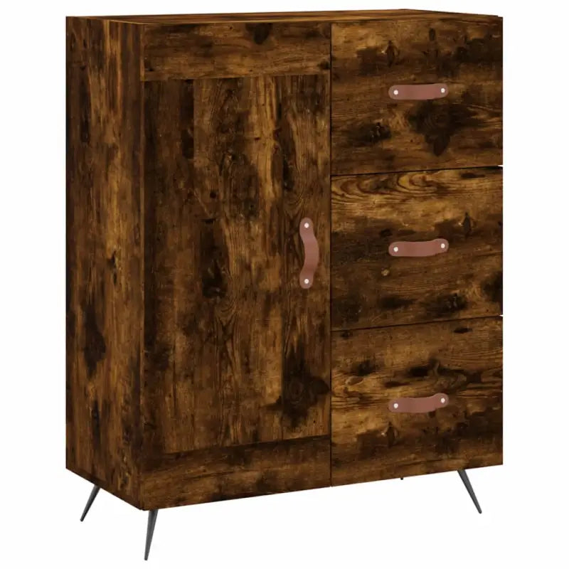 Klassiek dressoir van bewerkt hout met tijdloze uitstraling - Dressoirs & buffetkasten