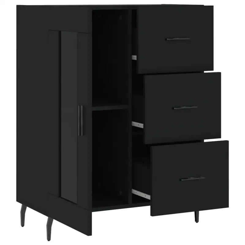 Klassiek dressoir van bewerkt hout met tijdloze uitstraling - Dressoirs & buffetkasten