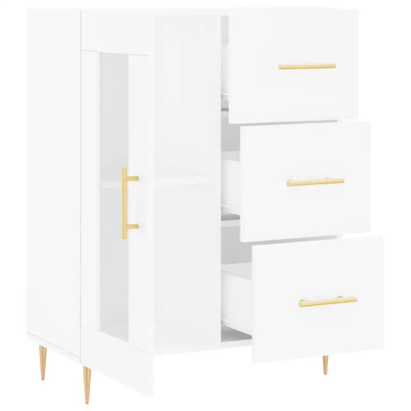 Klassiek Dressoir van Bewerkt Hout met Tijdloze Uitstraling - Dressoirs & buffetkasten