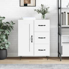 Klassiek dressoir van bewerkt hout met tijdloze uitstraling - Dressoirs & buffetkasten