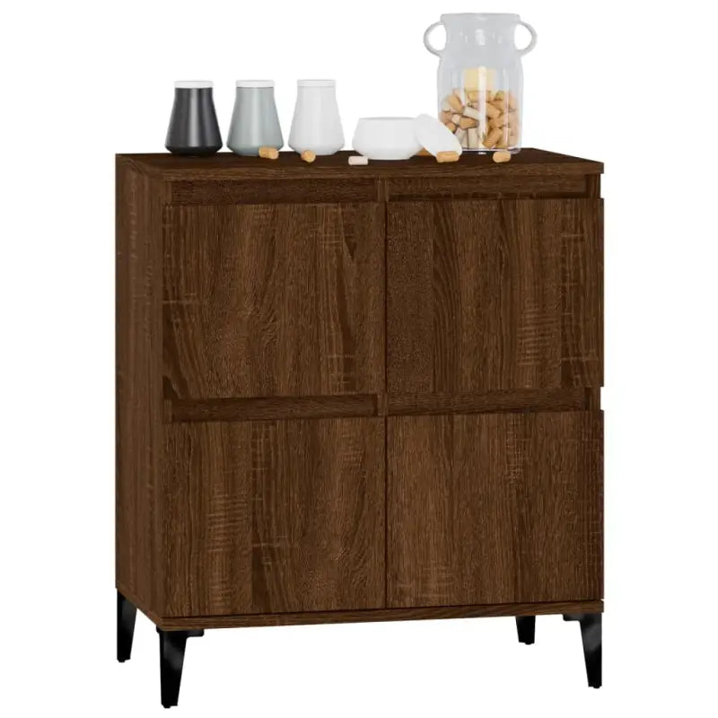 Klassiek dressoir van bewerkt hout met tijdloze uitstraling - Dressoirs & buffetkasten