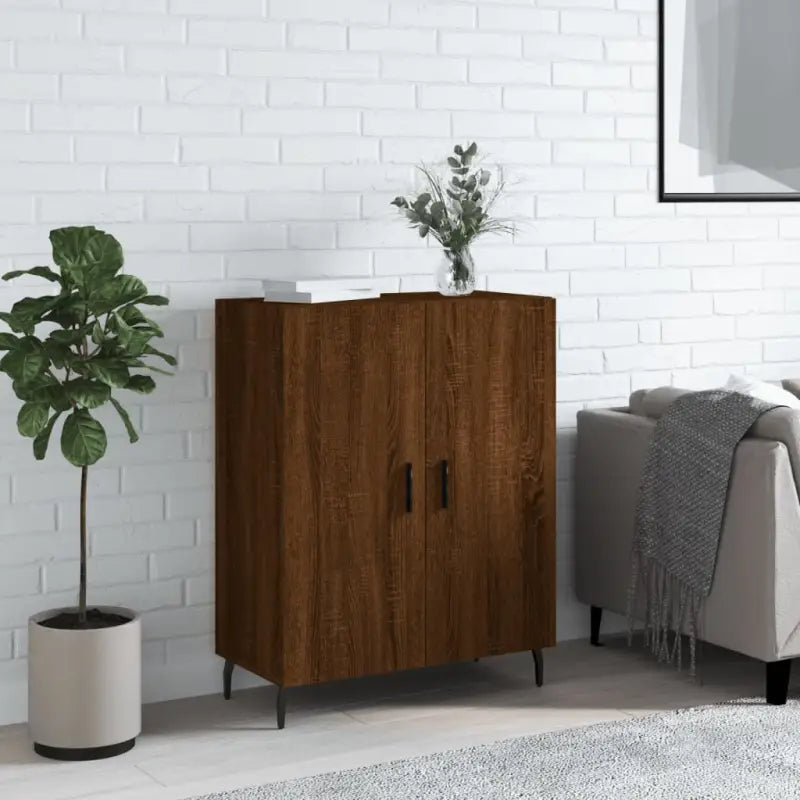 Klassiek dressoir van bewerkt hout met tijdloze uitstraling - Dressoirs & buffetkasten