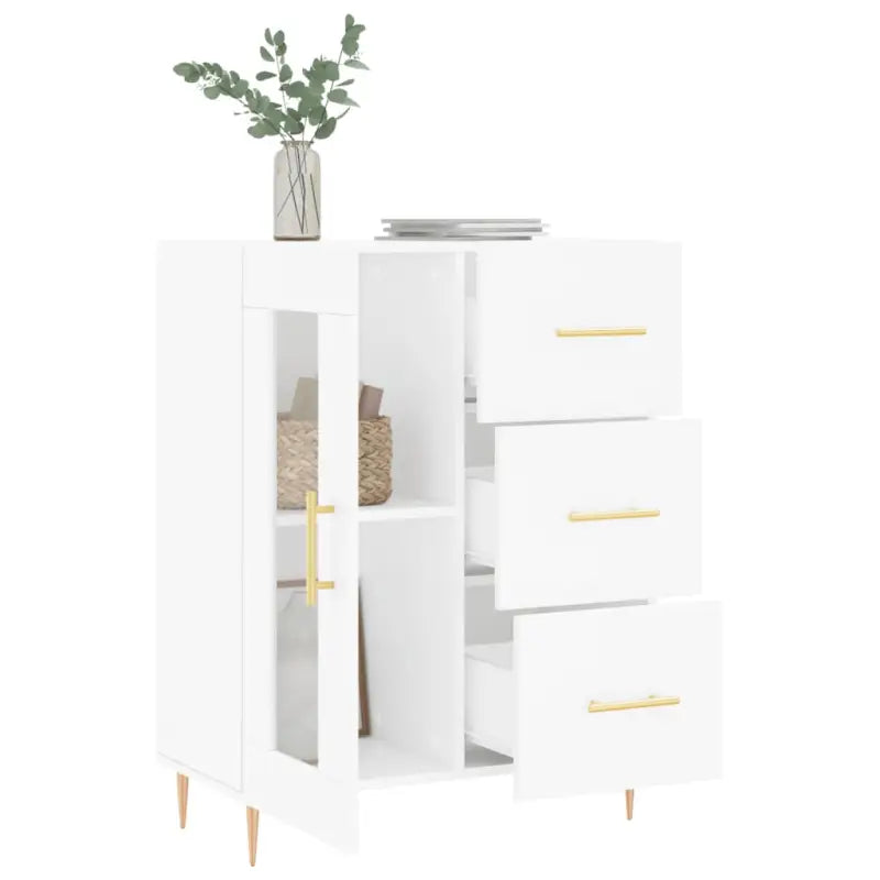 Klassiek Dressoir van Bewerkt Hout met Tijdloze Uitstraling - Dressoirs & buffetkasten