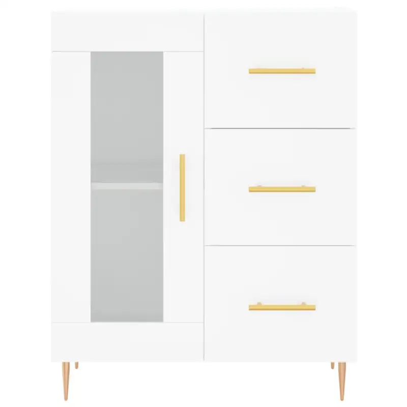 Klassiek Dressoir van Bewerkt Hout met Tijdloze Uitstraling - Dressoirs & buffetkasten