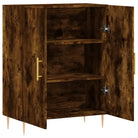 Klassiek dressoir van bewerkt hout met tijdloze uitstraling - Dressoirs & buffetkasten