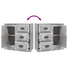Klassiek dressoir van bewerkt hout met tijdloze uitstraling - Dressoirs & buffetkasten