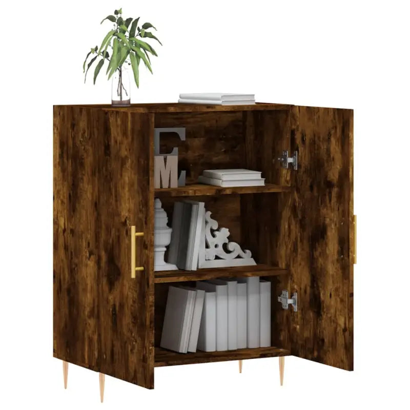Klassiek dressoir van bewerkt hout met tijdloze uitstraling - Dressoirs & buffetkasten