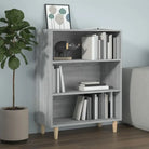 Klassiek dressoir van bewerkt hout met tijdloze uitstraling - Grijs sonoma / 1 - Dressoirs & buffetkasten