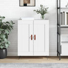 Klassiek dressoir van bewerkt hout met tijdloze uitstraling - Wit / 1 - Dressoirs & buffetkasten