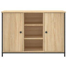 Klassiek dressoir van bewerkt hout met verstelbare poten - Dressoirs & buffetkasten