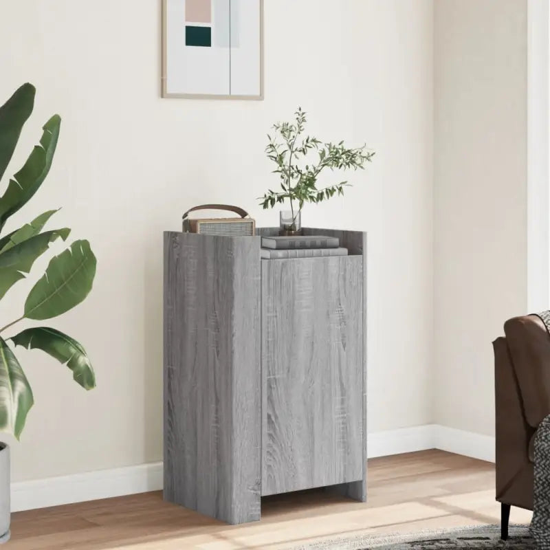 Klassiek dressoir van bewerkt hout voor een stijlvolle inrichting - Grijs sonoma / 1 - Dressoirs & buffetkasten