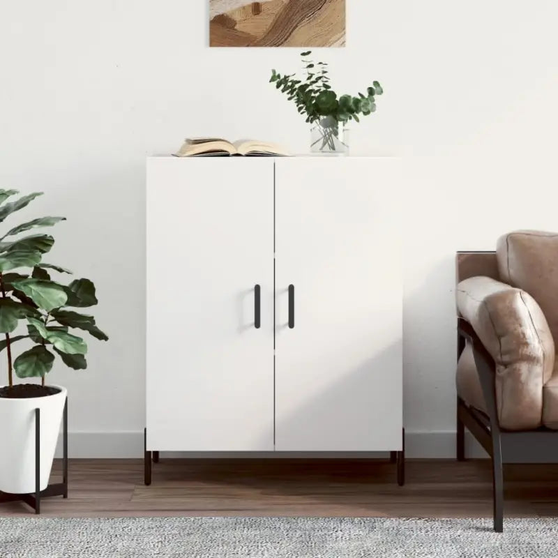 Klassiek Dressoir van Bewerkte Hout voor Tijdloze Interieurs - Wit / 1 - Dressoirs & buffetkasten