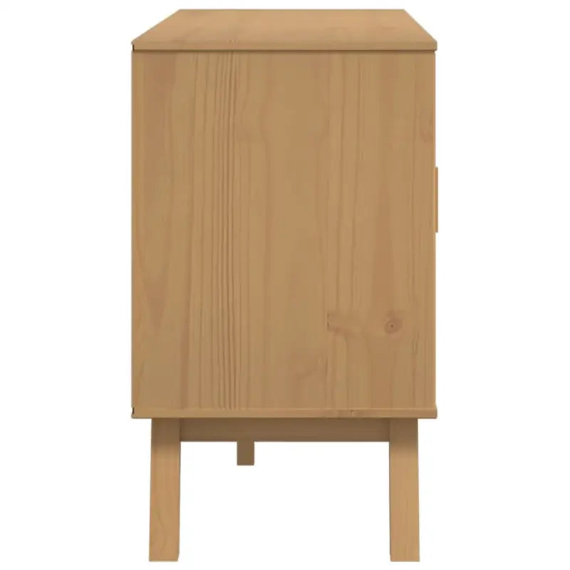 Klassiek dressoir van massief grenenhout met houten poten - Dressoirs & buffetkasten
