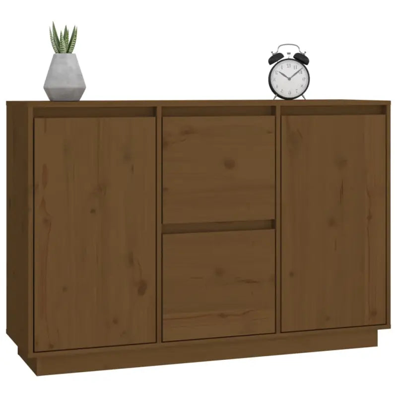 Klassiek dressoir van massief grenenhout met rustieke uitstraling - Dressoirs & buffetkasten