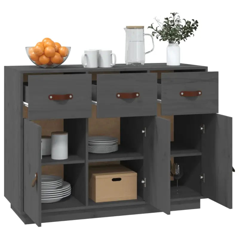 Klassiek Dressoir van Massief Grenenhout voor Slaapkamer of Woonkamer - Dressoirs & buffetkasten
