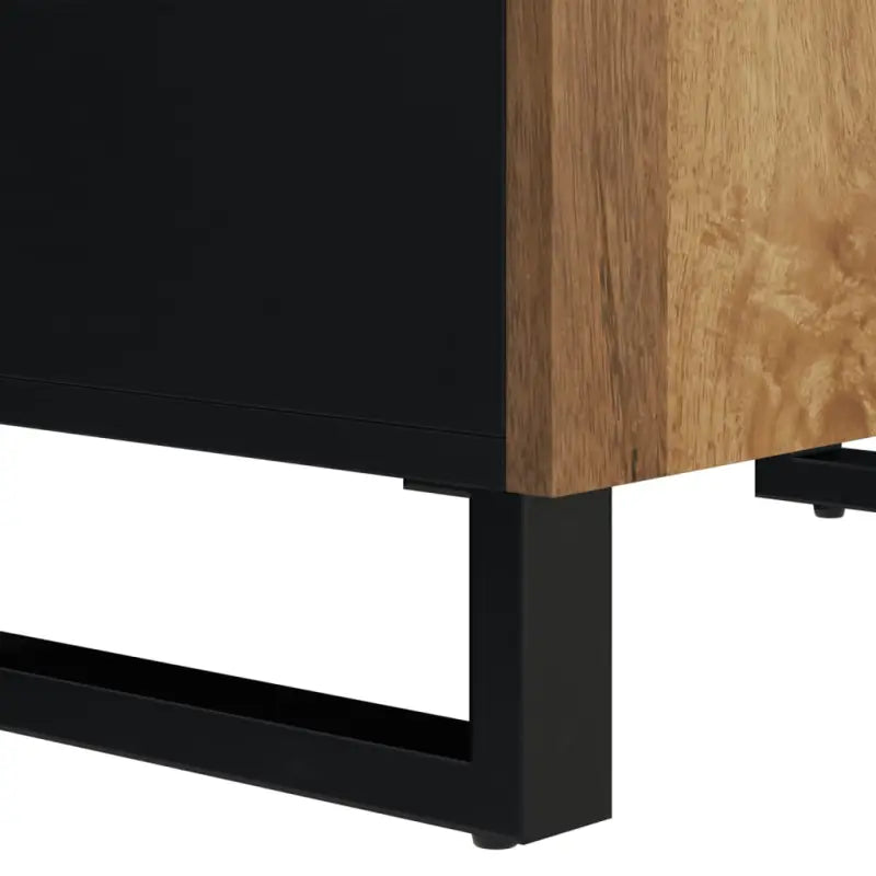 Klassiek dressoir van massief mangohout met ijzeren poten - Dressoirs & buffetkasten