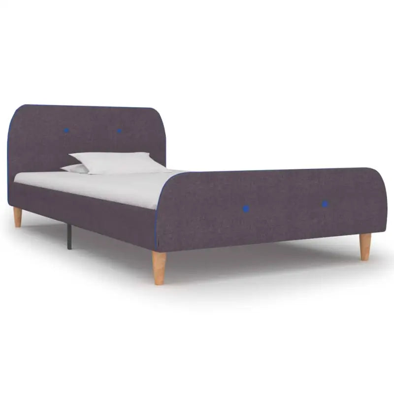 Klassiek en elegant bedframe voor een stijlvolle slaapkamer - Taupe / 90 x 200 cm - Bedden & bedframes