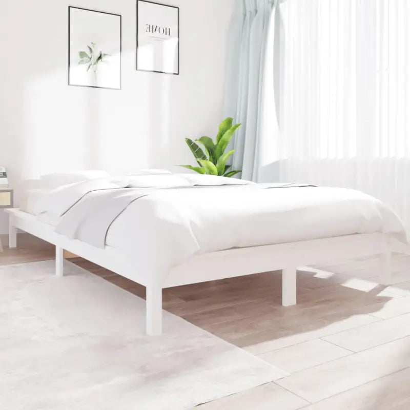 Klassiek houten bed met massief grenenhout voor een moderne slaapkamer - Bedden & bedframes