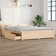 Klassiek houten bed van massief grenenhout met levering bevat - Bedden & bedframes