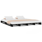Klassiek houten palletbed van massief grenenhout voor een moderne slaapkamer - Bedden & bedframes
