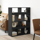 Klassiek kamerscherm van bewerkt hout voor stijl en functionaliteit - Zwart / 1 / 125.5 cm - Boekenkasten