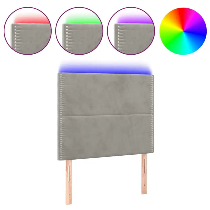 Klassiek LED Hoofdbord en Voetbord voor Moderne Slaapkamer - Hoofdborden en voetborden