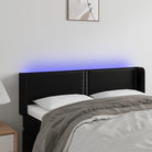 Klassiek LED Hoofdbord voor een Modern en Elegant Slaapkamer Designe - Zwart / 147 x 16 x 78/88 cm / 1 - Hoofdborden
