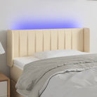 Klassiek LED Hoofdbord voor een moderne slaapkamer - Crème / 83 x 16 x 78/88 cm / 1 - Hoofdborden en voetborden