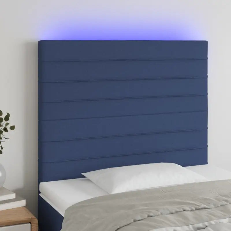 Klassiek LED Hoofdbord voor een moderne slaapkamer uitstraling - Blauw / 80 x 5 x 118/128 cm / 1 - Hoofdborden