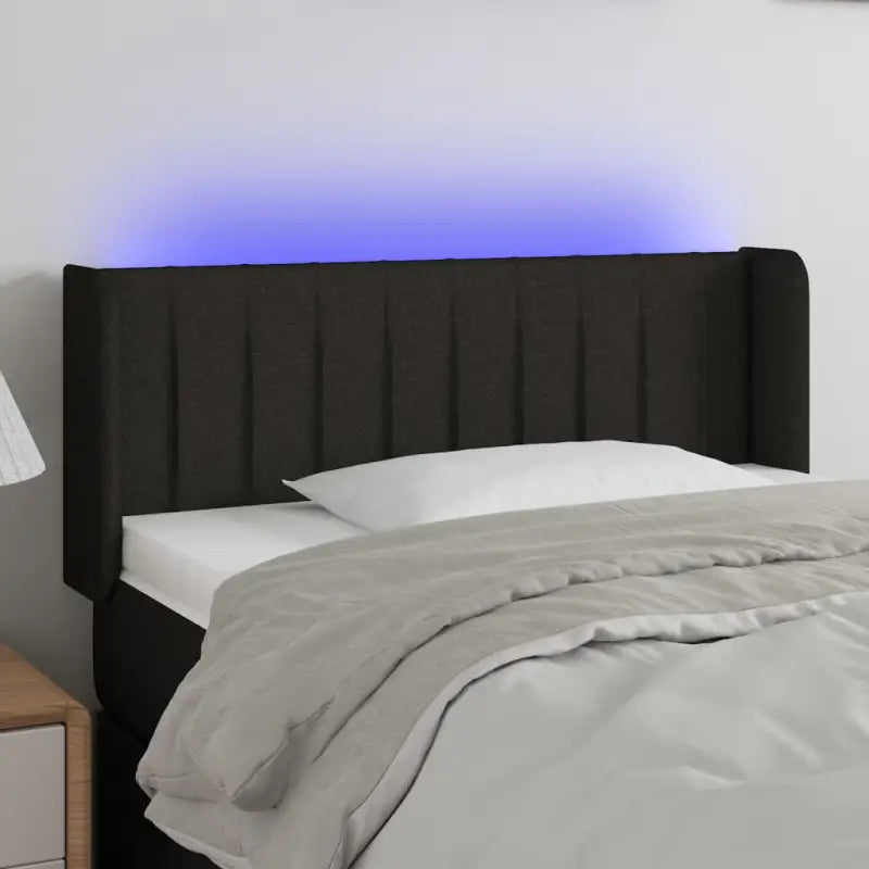 Klassiek LED Hoofdbord voor een moderne slaapkamer - Zwart / 103 x 16 x 78/88 cm / 1 - Hoofdborden en voetborden
