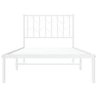 Klassiek metaal bedframe met metalen latten en extra opbergruimte - Bedden & bedframes