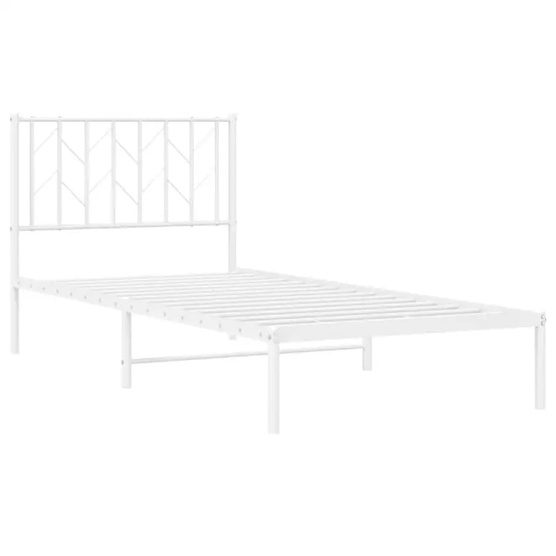 Klassiek metaal bedframe met metalen latten en extra opbergruimte - Bedden & bedframes