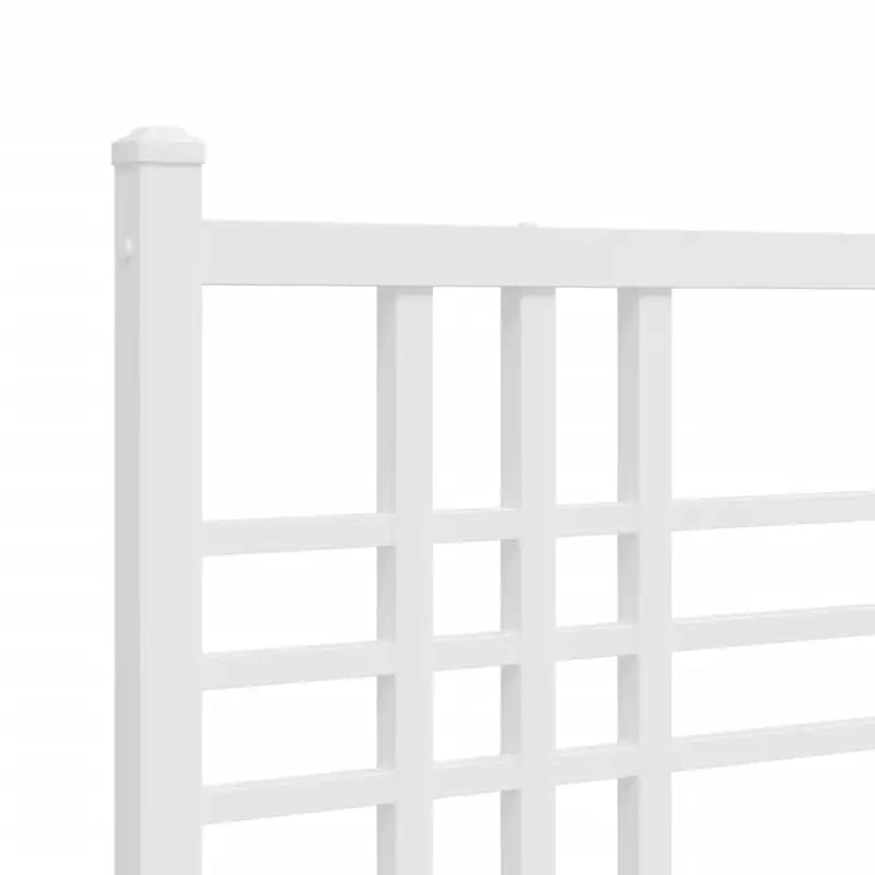 Klassiek metalen bedframe met extra opbergruimte en metalen latten - Bedden & bedframes