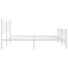 Klassiek metalen latten bedframe met extra opbergruimte - Bedden & bedframes