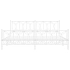 Klassiek metalen latten bedframe met extra opbergruimte - Bedden & bedframes