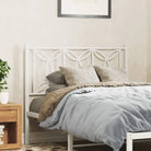 Klassiek stalen hoofdbord en voetbord voor een complete slaapkamer uitstraling - Wit / 107 cm / 1 - Hoofdborden